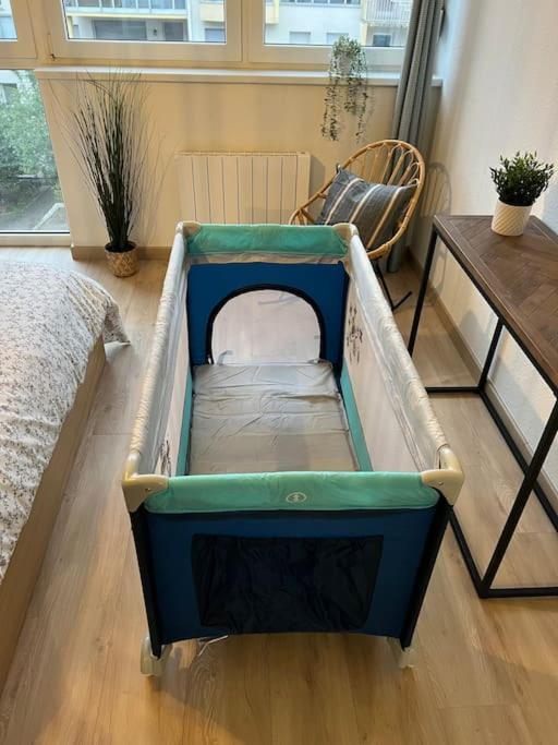 Adorable Appartement Strasbourg Neudorf Parking Sous Sol Eksteriør billede